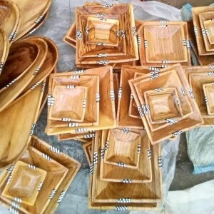 Wooden tray