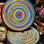 Beaded table mat