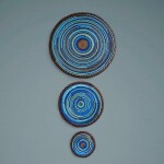Multpurpose  beaded table mat or wall decoration
